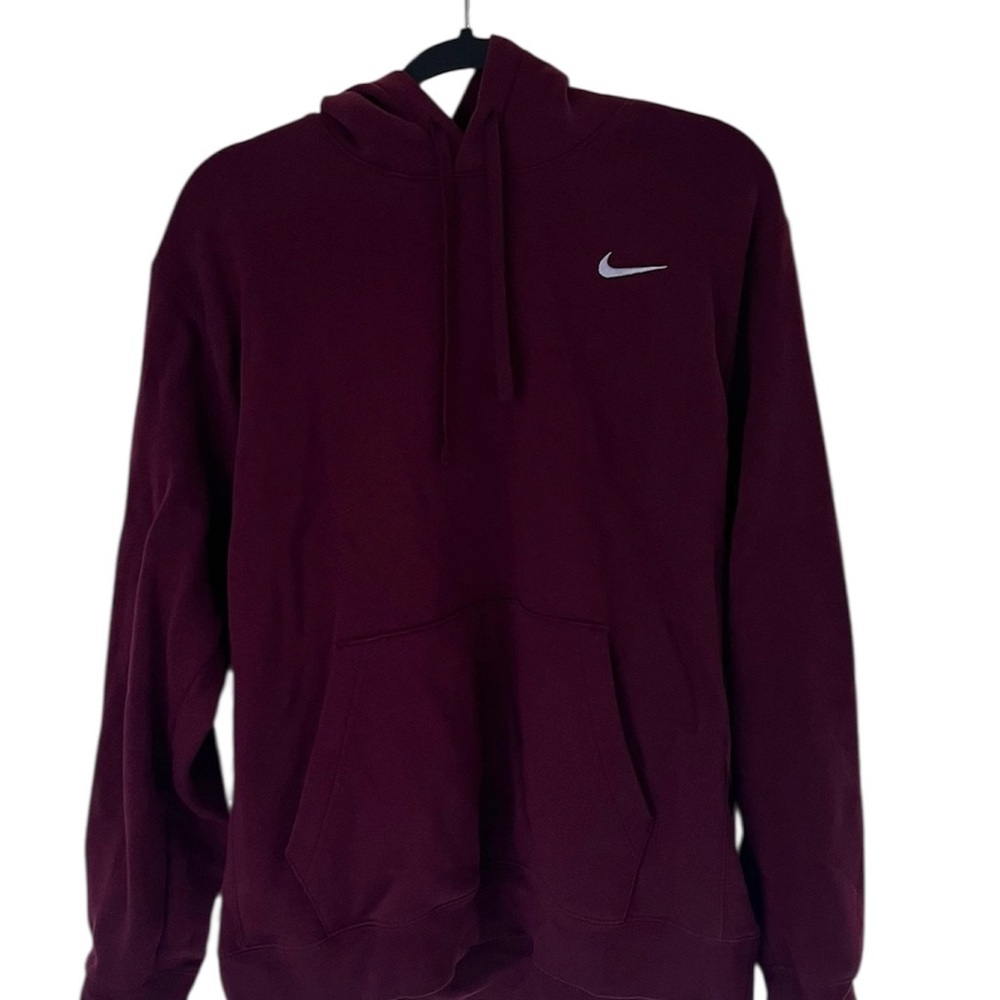Nike Red Sweatshirt Hoodie Classic Pullover